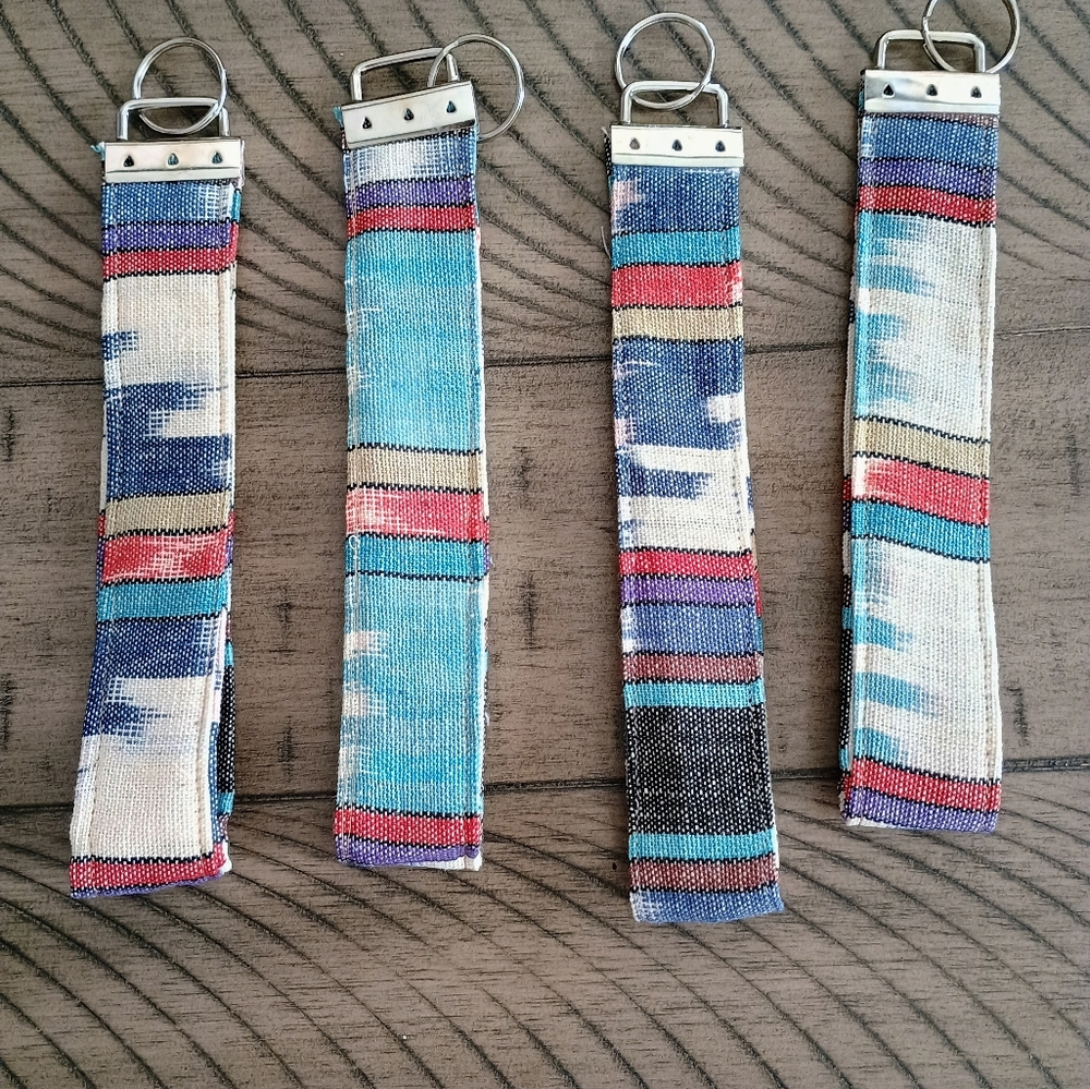 Colorful Woven Keychains